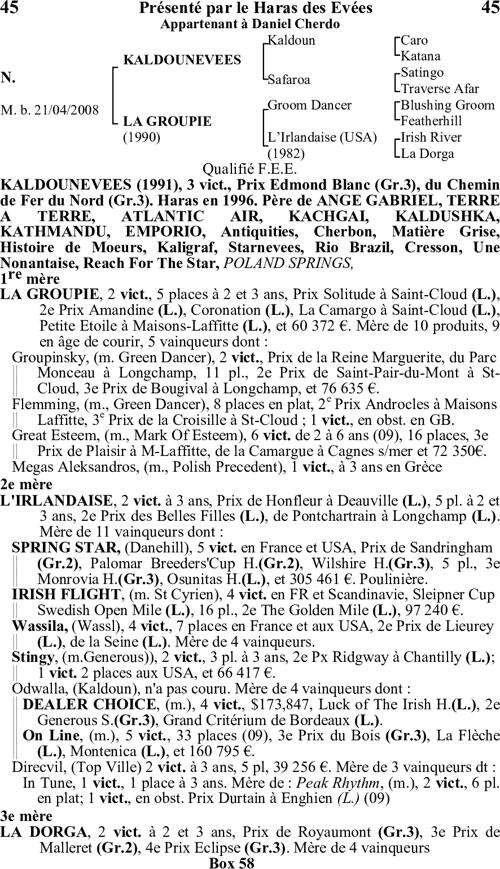 Miniature pedigree