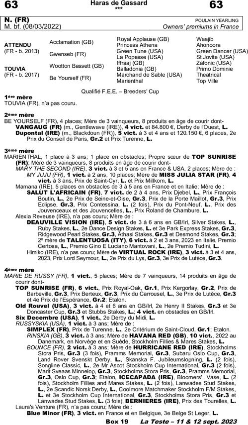Miniature pedigree