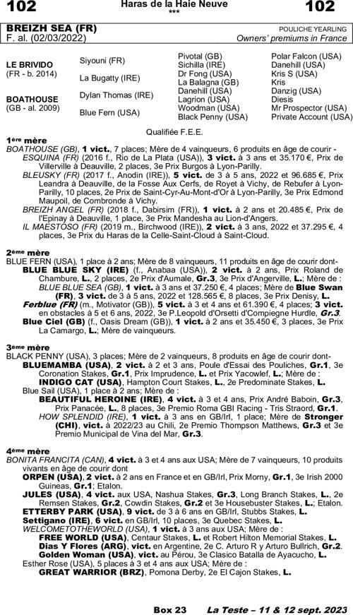 Miniature pedigree