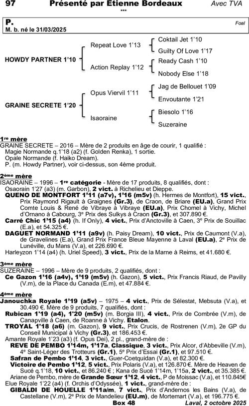 Miniature pedigree