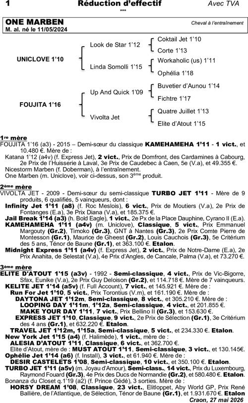 Miniature pedigree