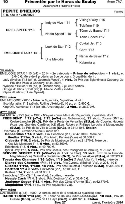 Miniature pedigree