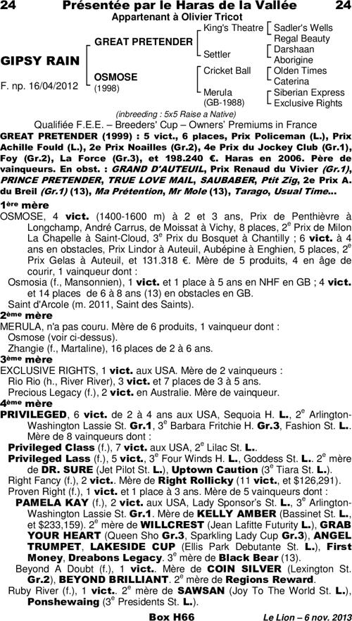 Thumbnail pedigree