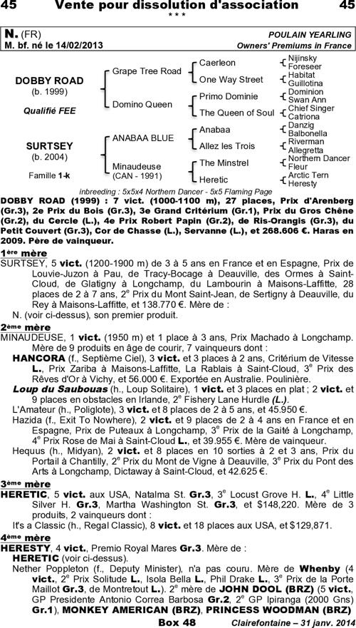 Miniature pedigree