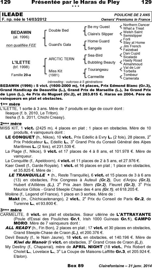Miniature pedigree