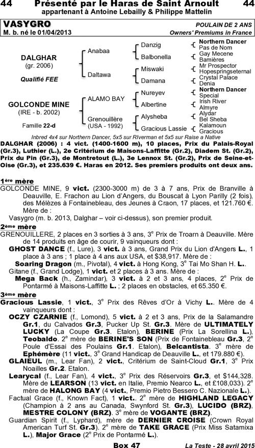 Miniature pedigree