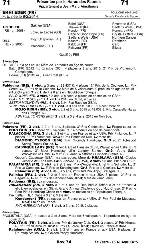 Miniature pedigree
