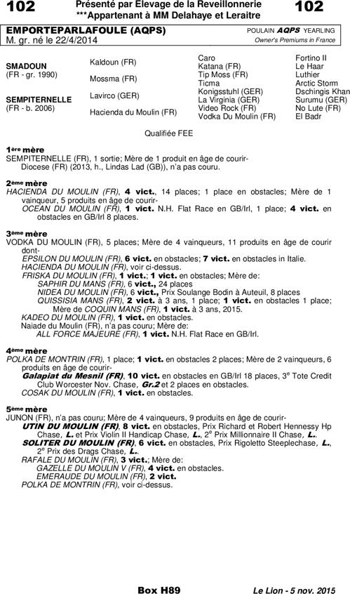 Miniature pedigree