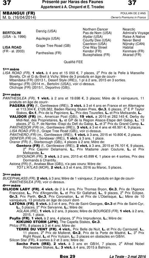 Miniature pedigree
