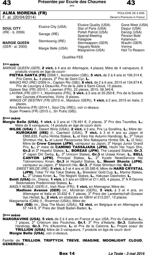 Miniature pedigree