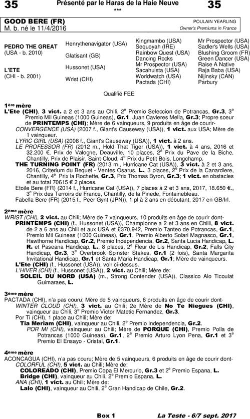 Miniature pedigree