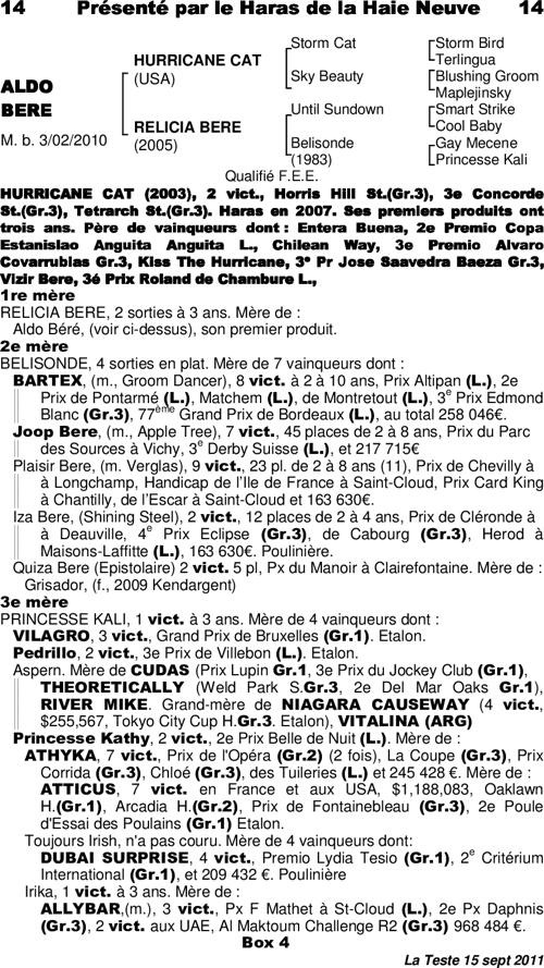 Miniature pedigree