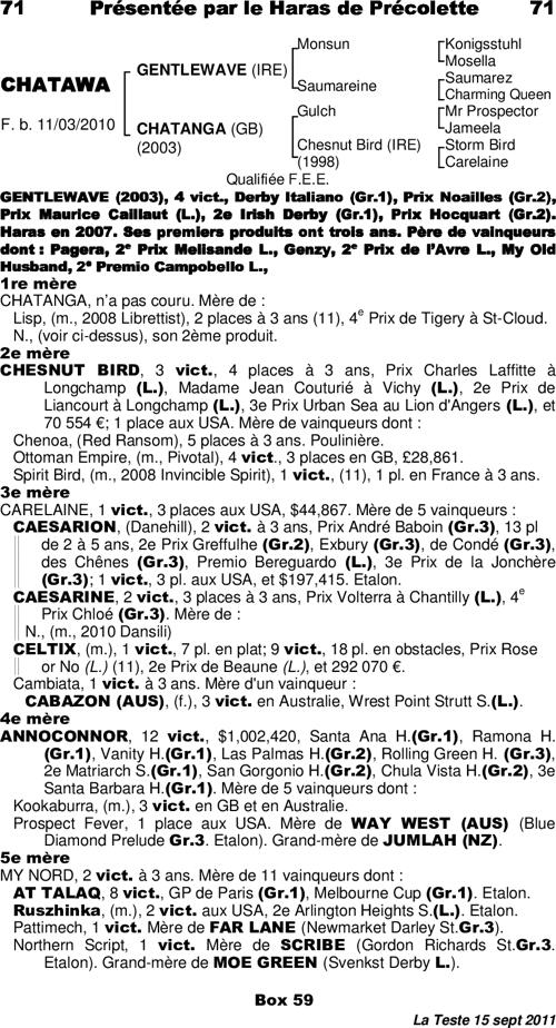 Miniature pedigree