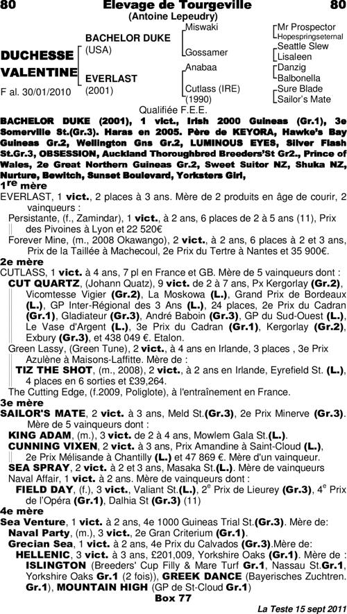Miniature pedigree